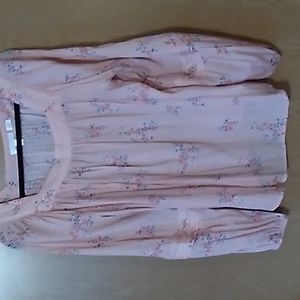Lauren Conrad pink Xl blouse